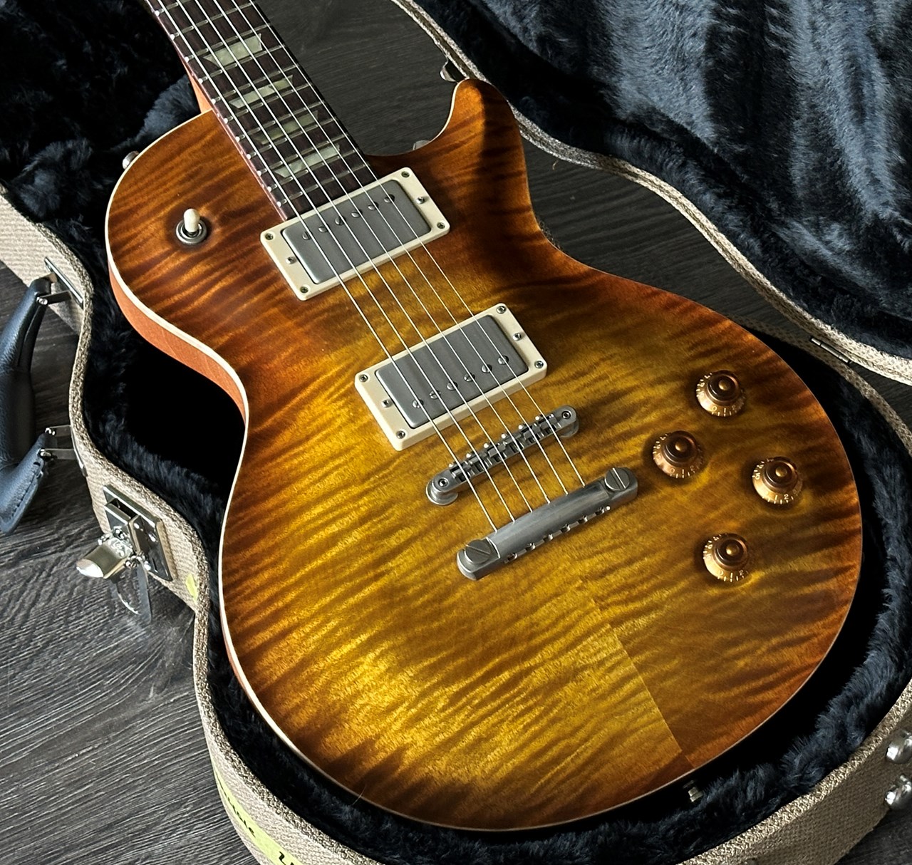 2026 Nik Huber Orca Spanish Cedar/Flamed Maple with COA & Case - Thumbnail 5
