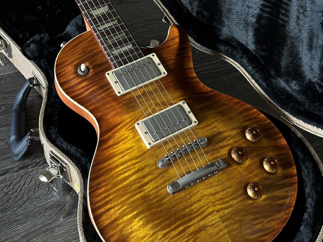 2026 Nik Huber Orca Spanish Cedar/Flamed Maple with COA & Case - Thumbnail 5