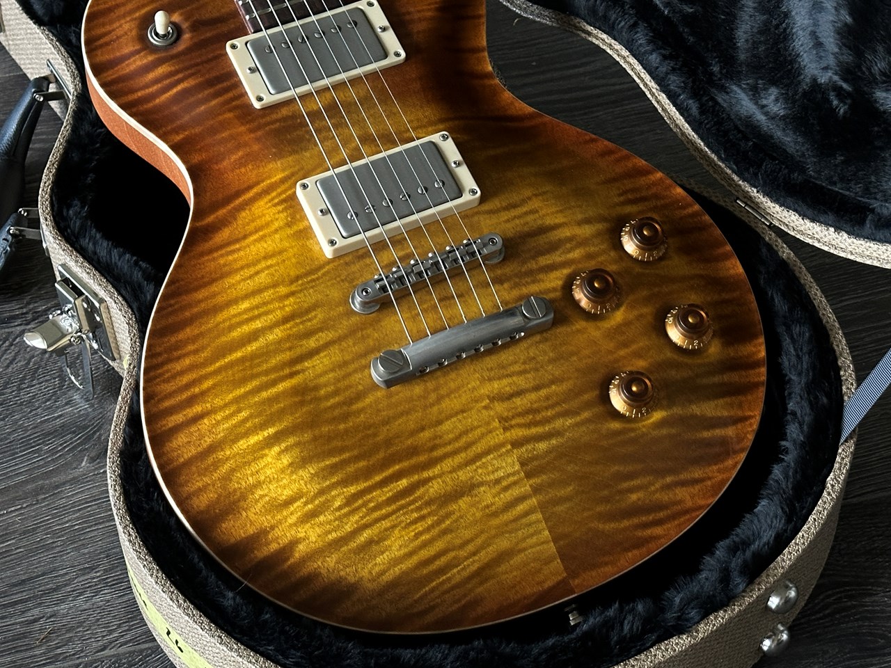 2026 Nik Huber Orca Spanish Cedar/Flamed Maple with COA & Case - Thumbnail 4
