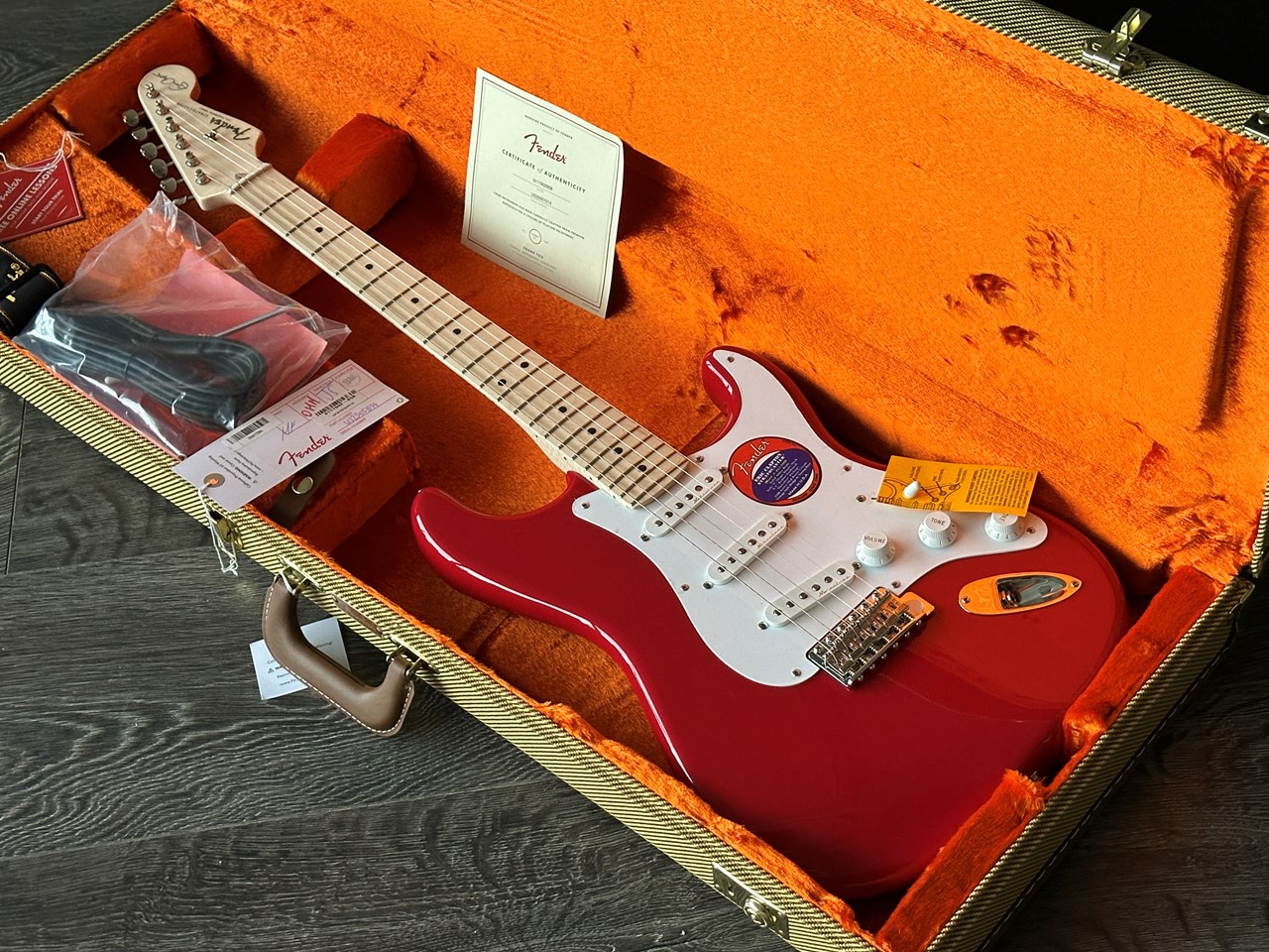 2025 Fender Stratocaster Eric Clapton Artist Series Torino Red Unplayed - Thumbnail 5