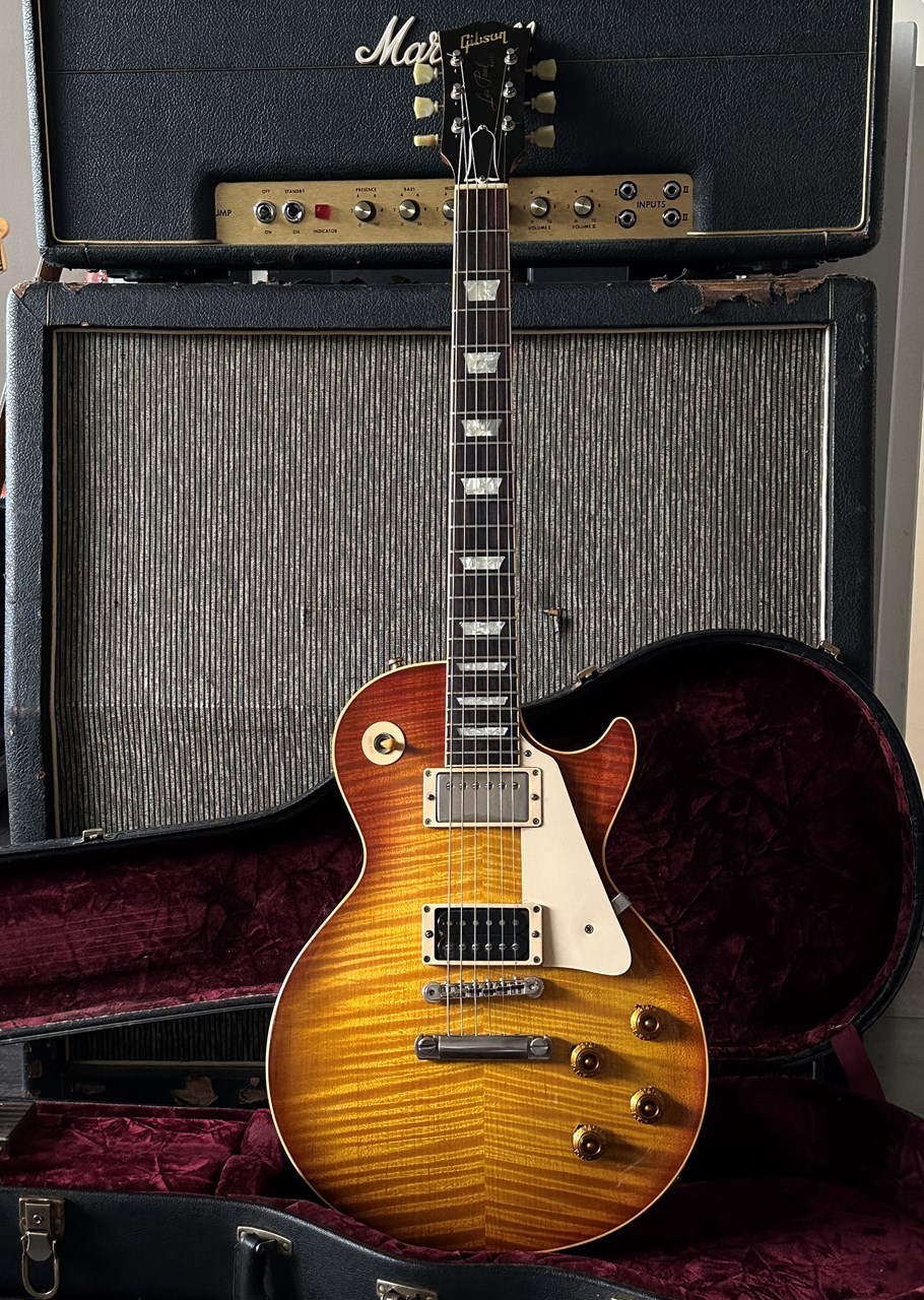 1999 Gibson Les Paul Standard 1959 Custom Shop Great Flame - Thumbnail 2