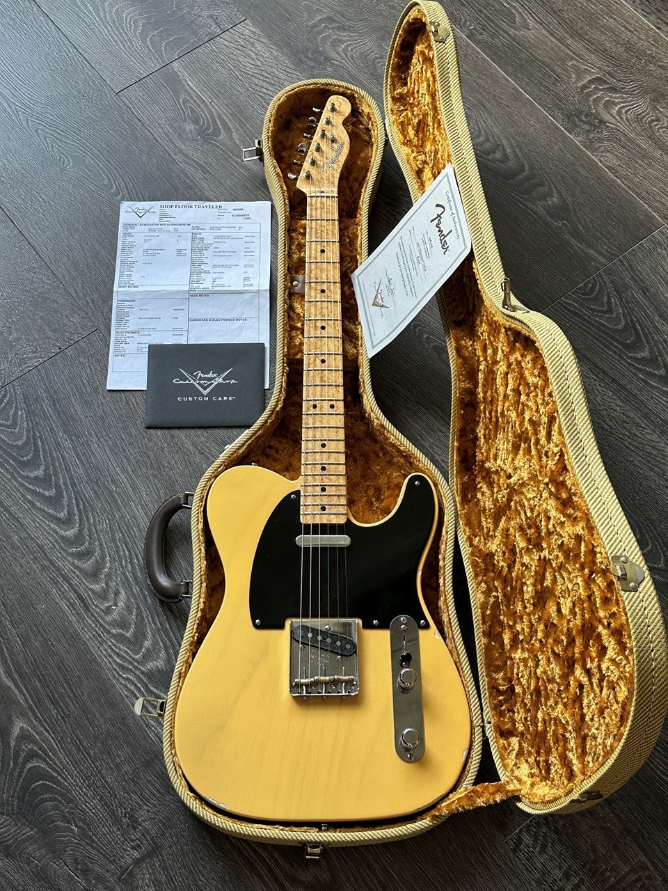 2006 Fender 1951 Nocaster Birdseye Maple Neck with COA & Case - Thumbnail 2