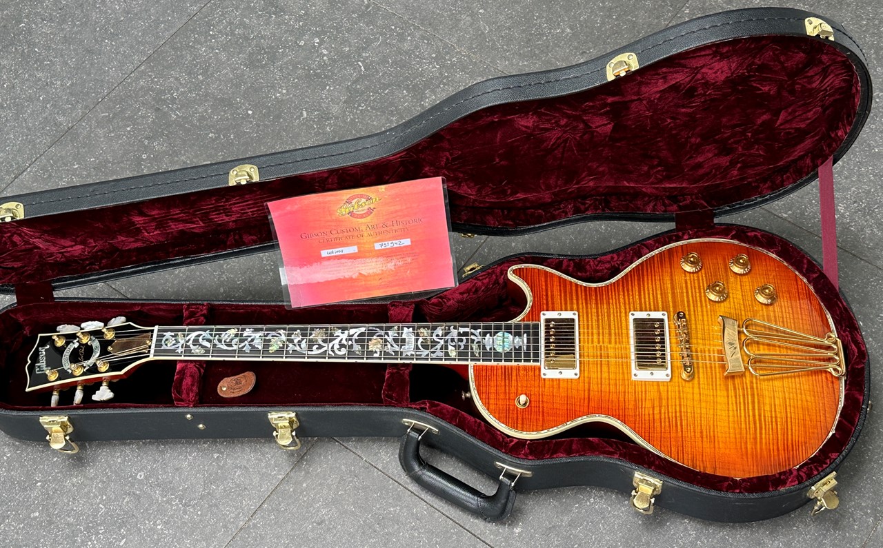 Gibson Les Paul Ultima Tree of Life Inlays & Flamed Maple Top - Thumbnail 5