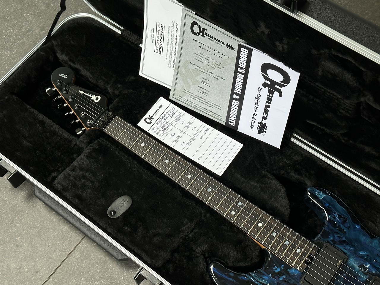 Charvel Masterbuilt Custom Shop "Cold Skull" San Dimas "Red" Dave Nichols One off - Thumbnail 5