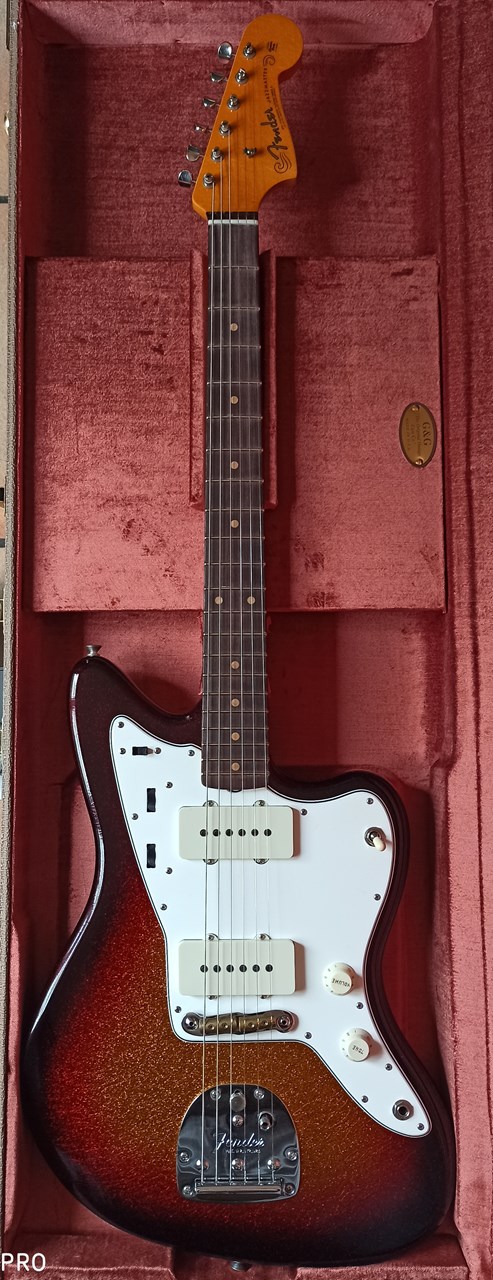 2026 Fender Custom Shop Jazzmaster Relic Aged 3-Color Sparkle Sunburst - Thumbnail 6