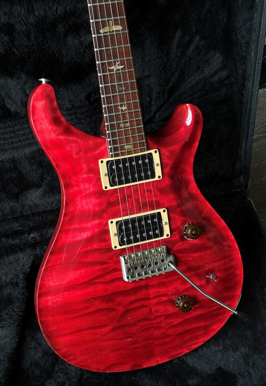 1987 PRS Custom 24 "Pre-Factory" Quilt Maple Brazilian Rosewood Board & CITES - Thumbnail 2