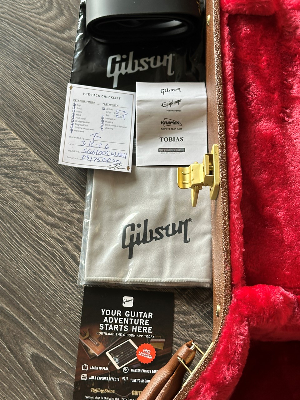 2026 Gibson SG Standard '61 Classic White All Complete - Thumbnail 2
