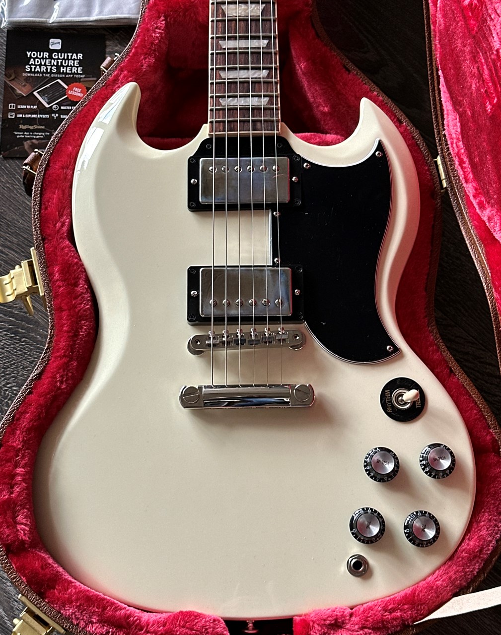 2026 Gibson SG Standard '61 Classic White All Complete - Thumbnail 5