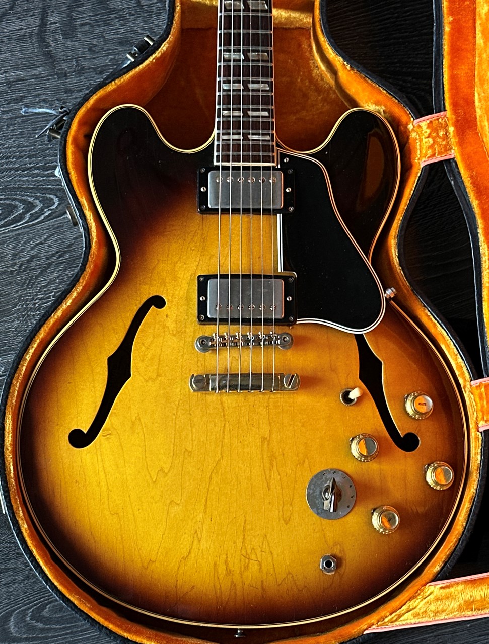 1964 Gibson ES-345TD Sunburst with Original Case Original Vintage - Thumbnail 3