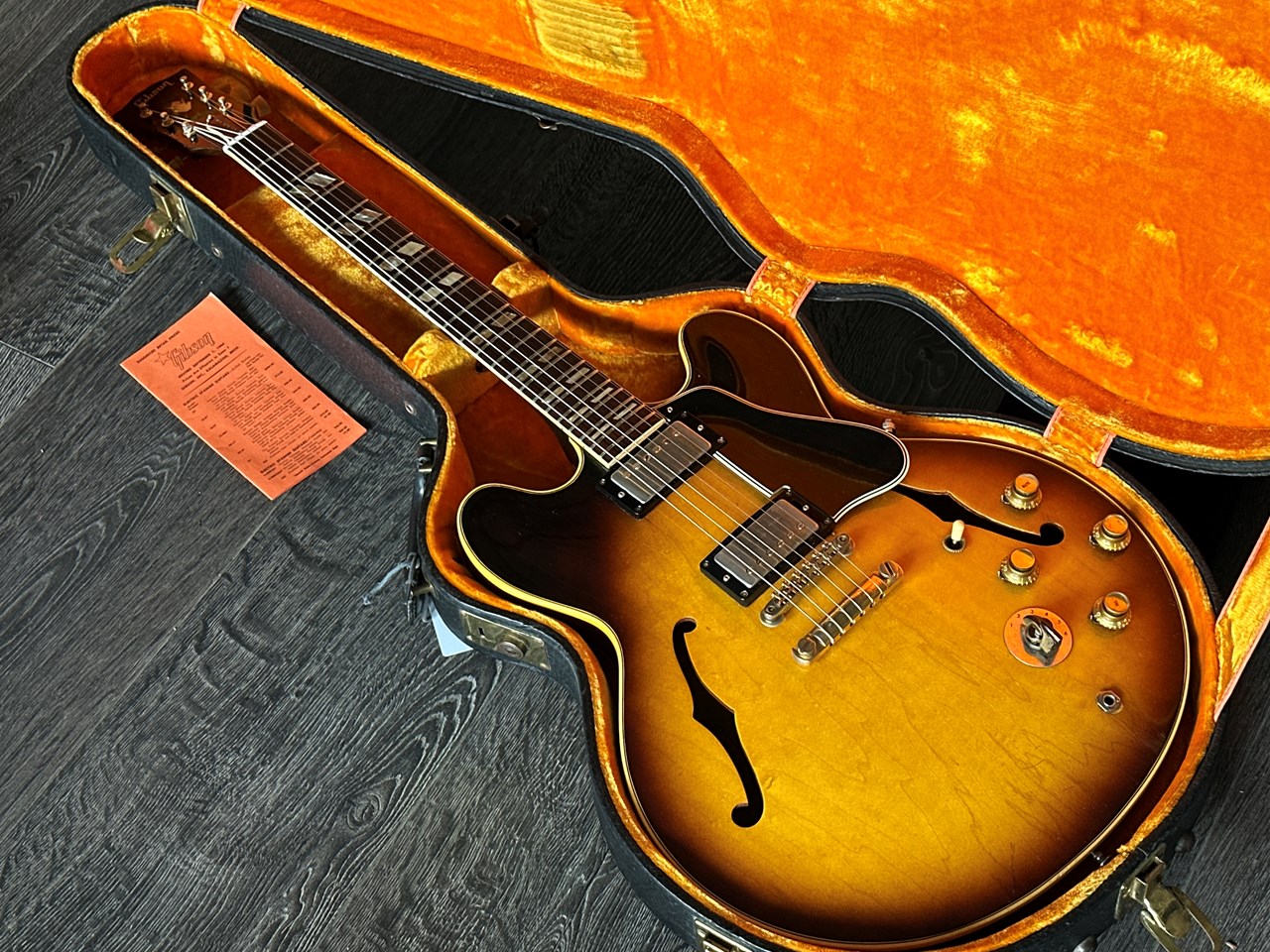 1964 Gibson ES-345TD Sunburst with Original Case Original Vintage - Thumbnail 2