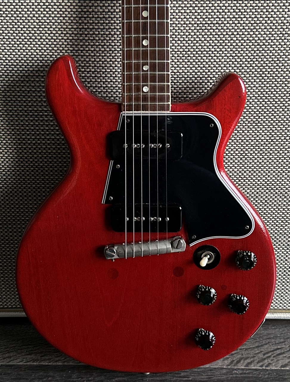 1960 Gibson LP Special DC Cherry Refinish by Kauffmann - Thumbnail 6