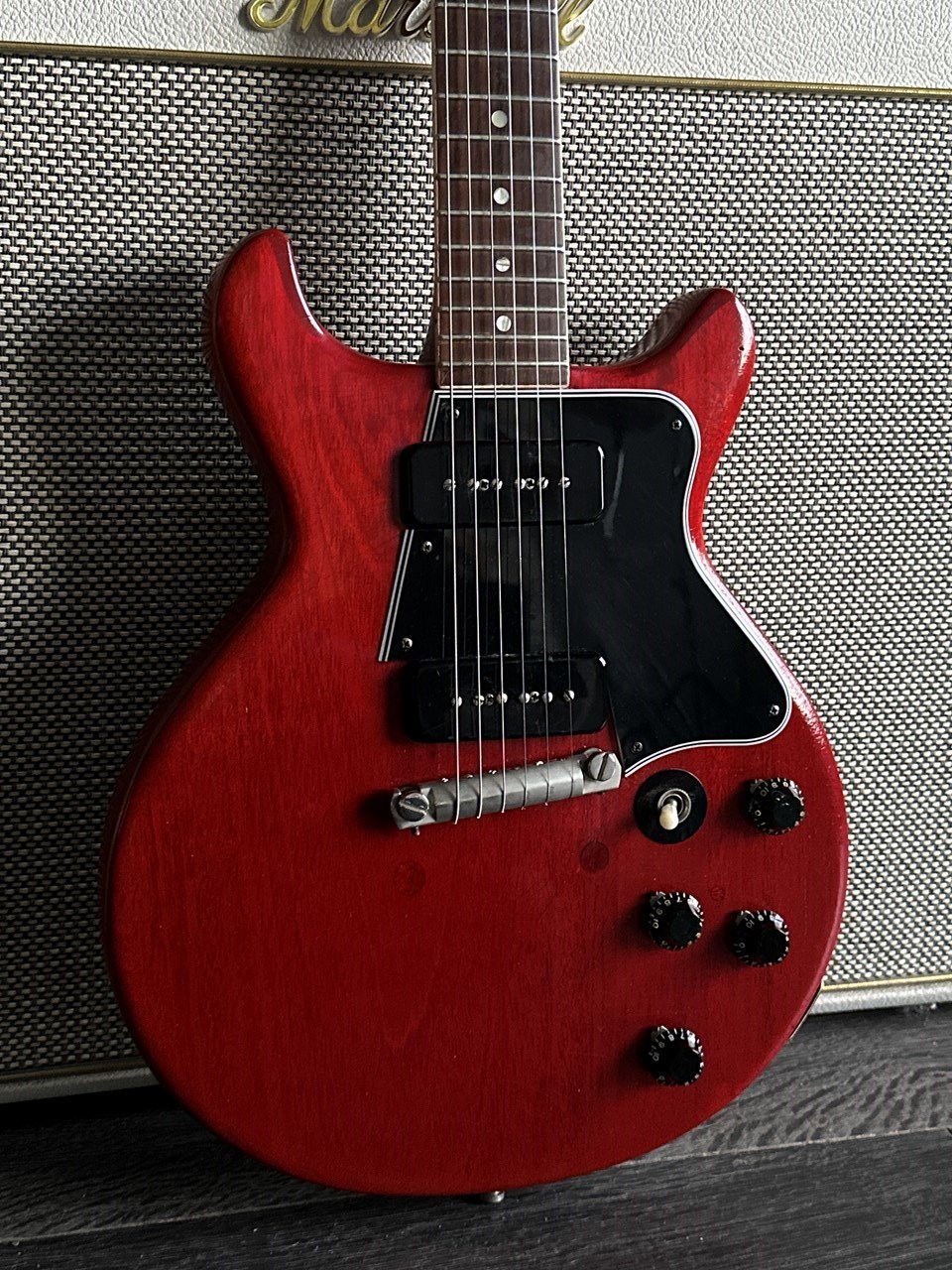 1960 Gibson LP Special DC Cherry Refinish by Kauffmann - Image 1