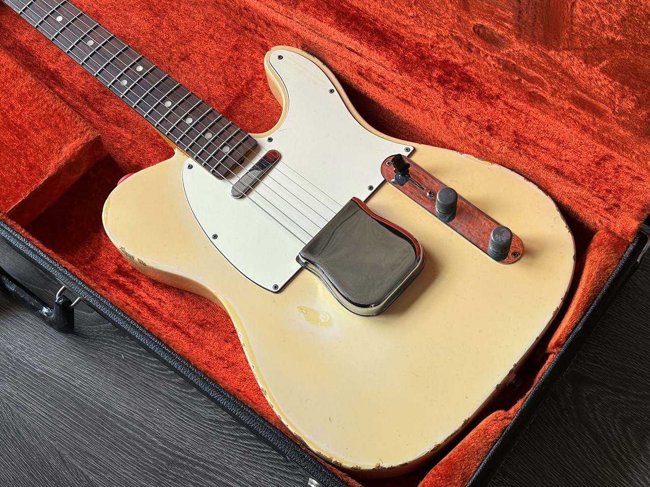 1967 Fender Telecaster Olympic White Custom Color All Original with CITES - Thumbnail 2