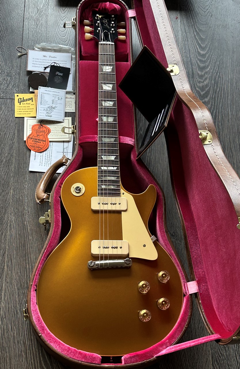 2024 Gibson Les Paul 1954 Goldtop Historic Reissue - Thumbnail 2