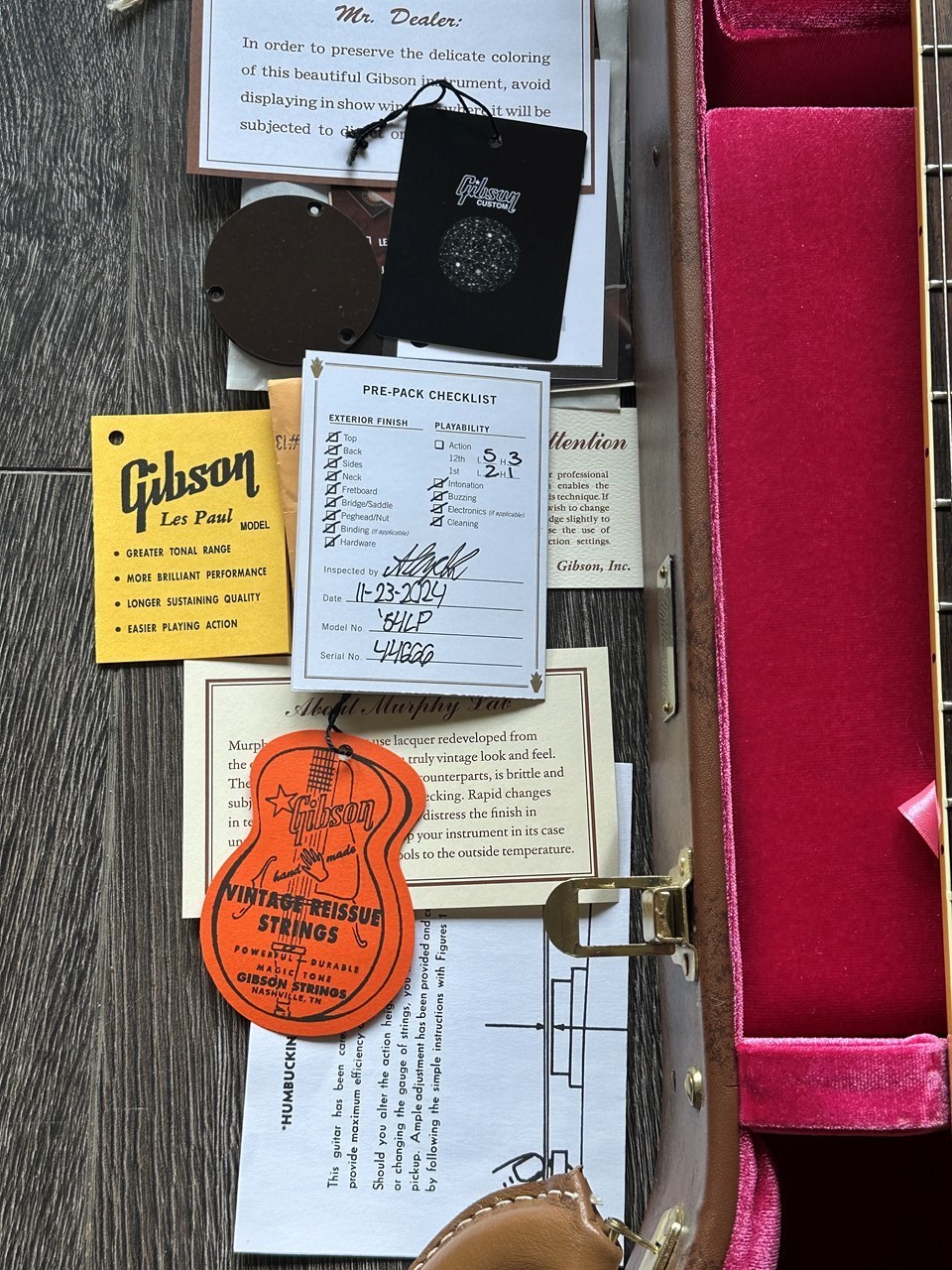 2024 Gibson Les Paul 1954 Goldtop Historic Reissue - Thumbnail 6