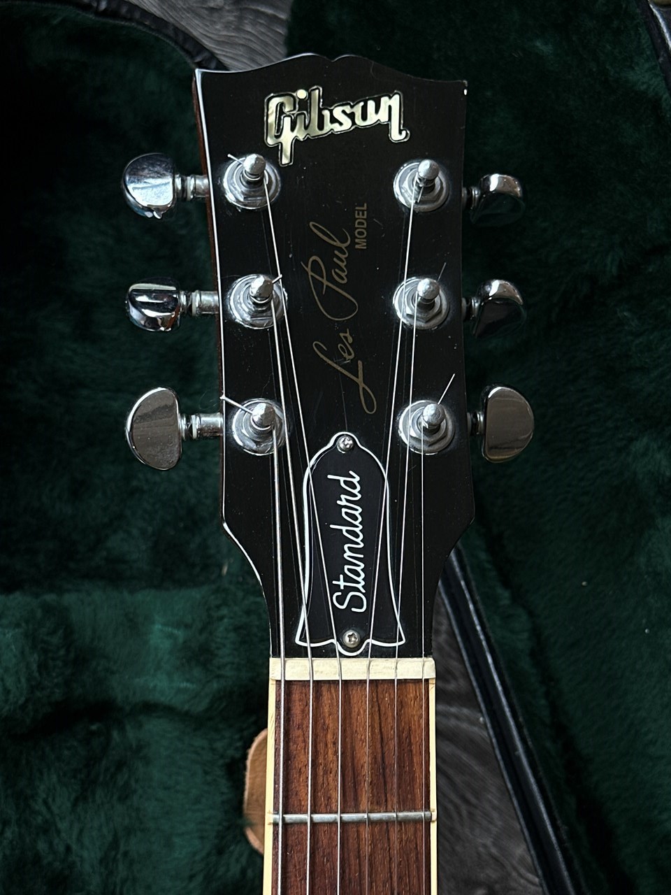 1998 Gibson Les Paul Standard DC Doublecut Trans Amber - Thumbnail 4