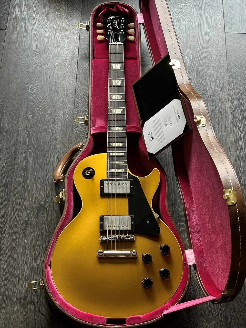 2021 Gibson Les Paul Standard 1957 Goldtop Darkback - Thumbnail 4