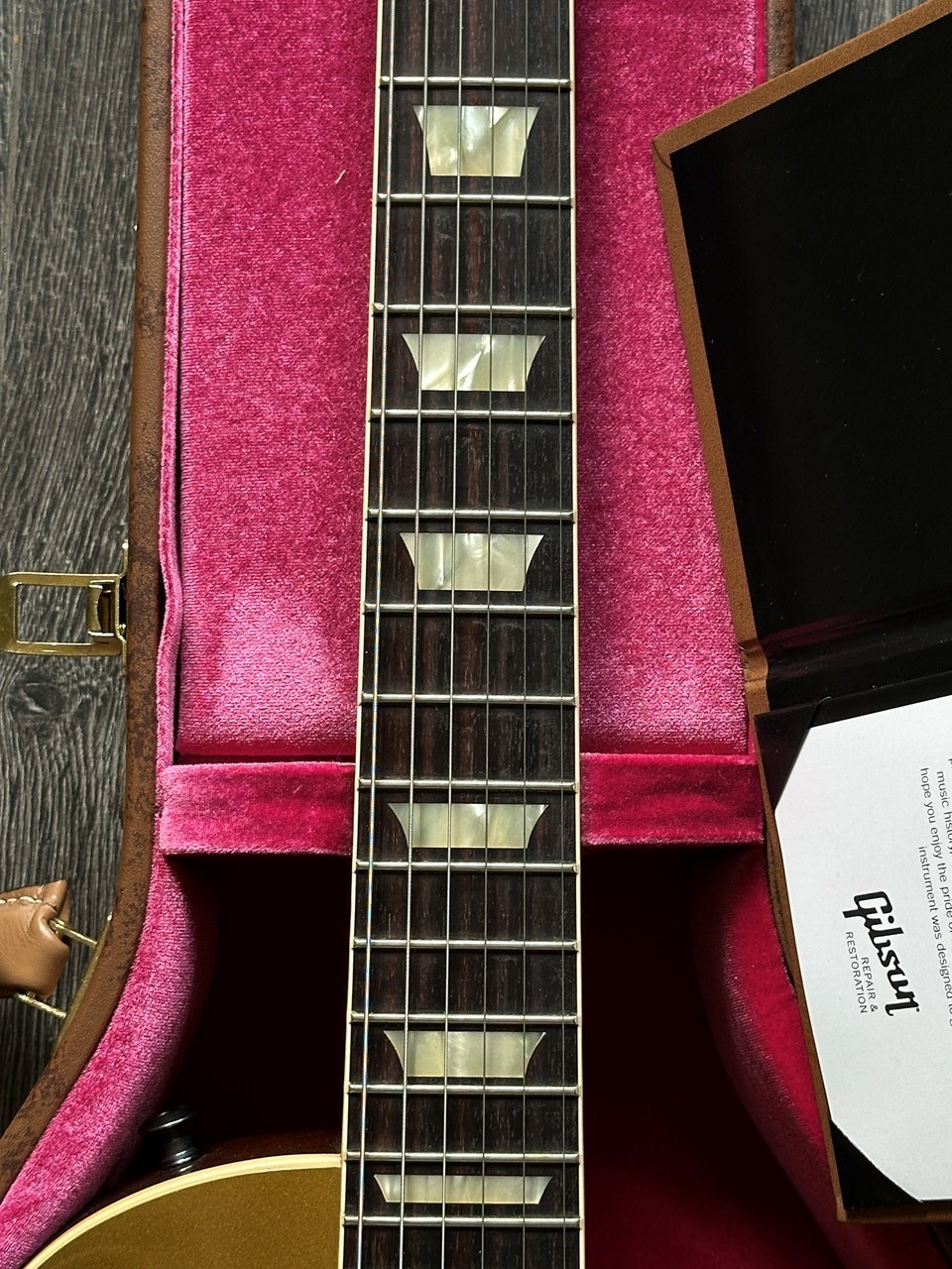 2021 Gibson Les Paul Standard 1957 Goldtop Darkback - Thumbnail 3