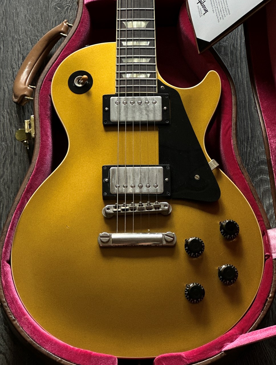 2021 Gibson Les Paul Standard 1957 Goldtop Darkback - Thumbnail 6