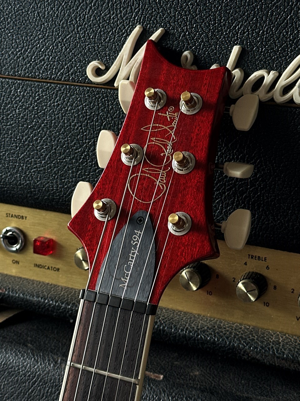 2024 PRS S2 McCarty 594 Thinline USA Vintage Cherry Mint & Complete - Thumbnail 2