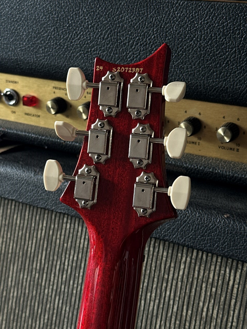 2024 PRS S2 McCarty 594 Thinline USA Vintage Cherry Mint & Complete - Thumbnail 6