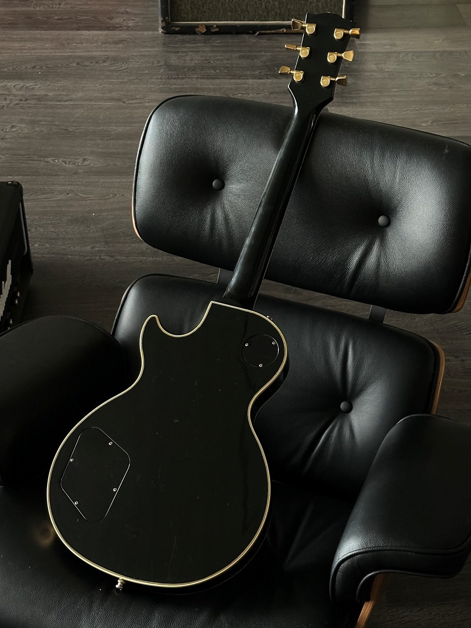 1989 Gibson Les Paul Custom 4,2kg Ebony All Original - Thumbnail 6