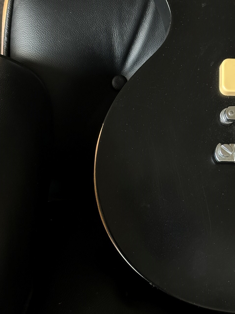 2011 Gibson Les Paul Studio 60's Tribute P90's Worn Ebony - Thumbnail 5