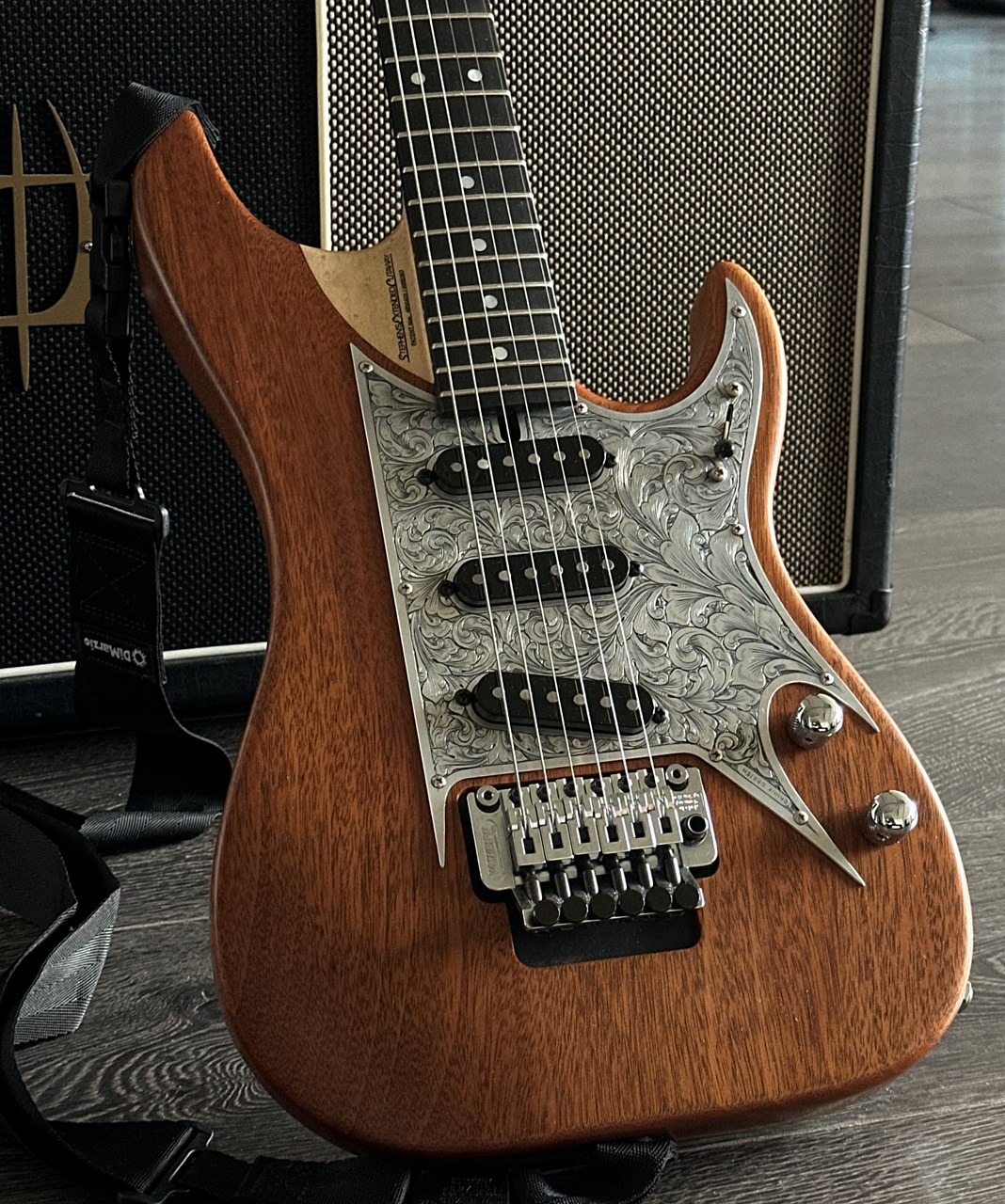 Washburn USA NZ Nuno Owned & Played Personal One Off Custom with Zemaitis Pickguard - Thumbnail 2