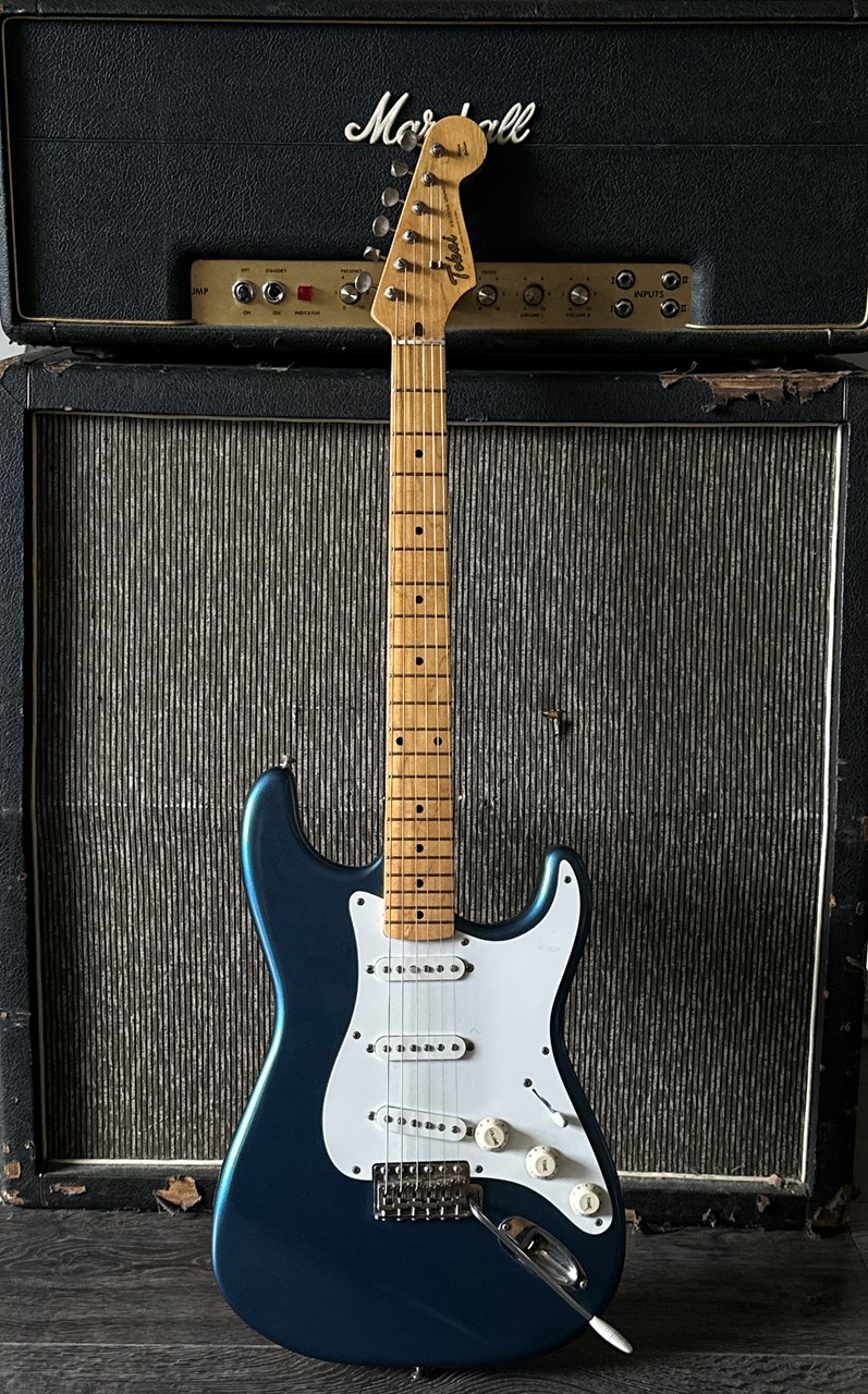 1980s Tokai Goldstar Sound ST65 Made in Japan Rare Lake Placid Blue - Thumbnail 2