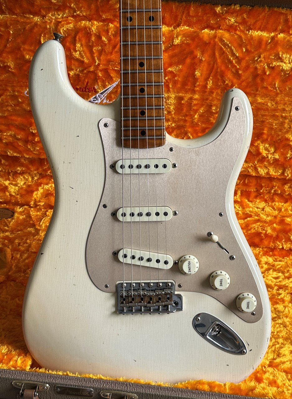 Fender Vincent van Trigt Masterbuilt Custom Shop Roasted Flamed Maple Neck Relic - Thumbnail 5