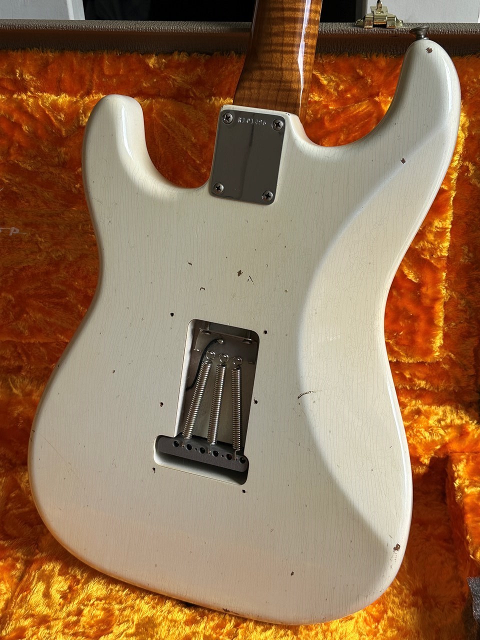 Fender Vincent van Trigt Masterbuilt Custom Shop Roasted Flamed Maple Neck Relic - Thumbnail 6