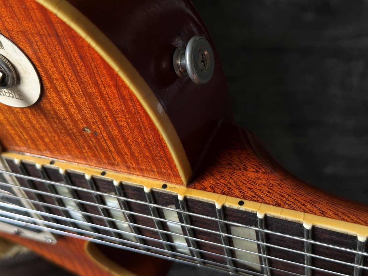 2024 Haar Trad '59 Les Paul Aged Stunning Flame with Throback PAFs - Thumbnail 6