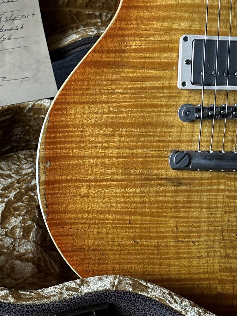 2025 Haar Trad '59 Les Paul Aged Stunning Flame with Throback PAFs - Thumbnail 2