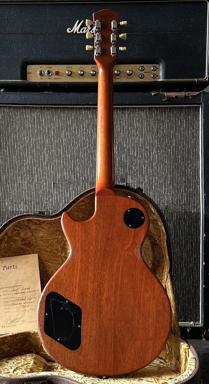 2025 Haar Trad '59 Les Paul Aged Stunning Flame with Throback PAFs - Thumbnail 6