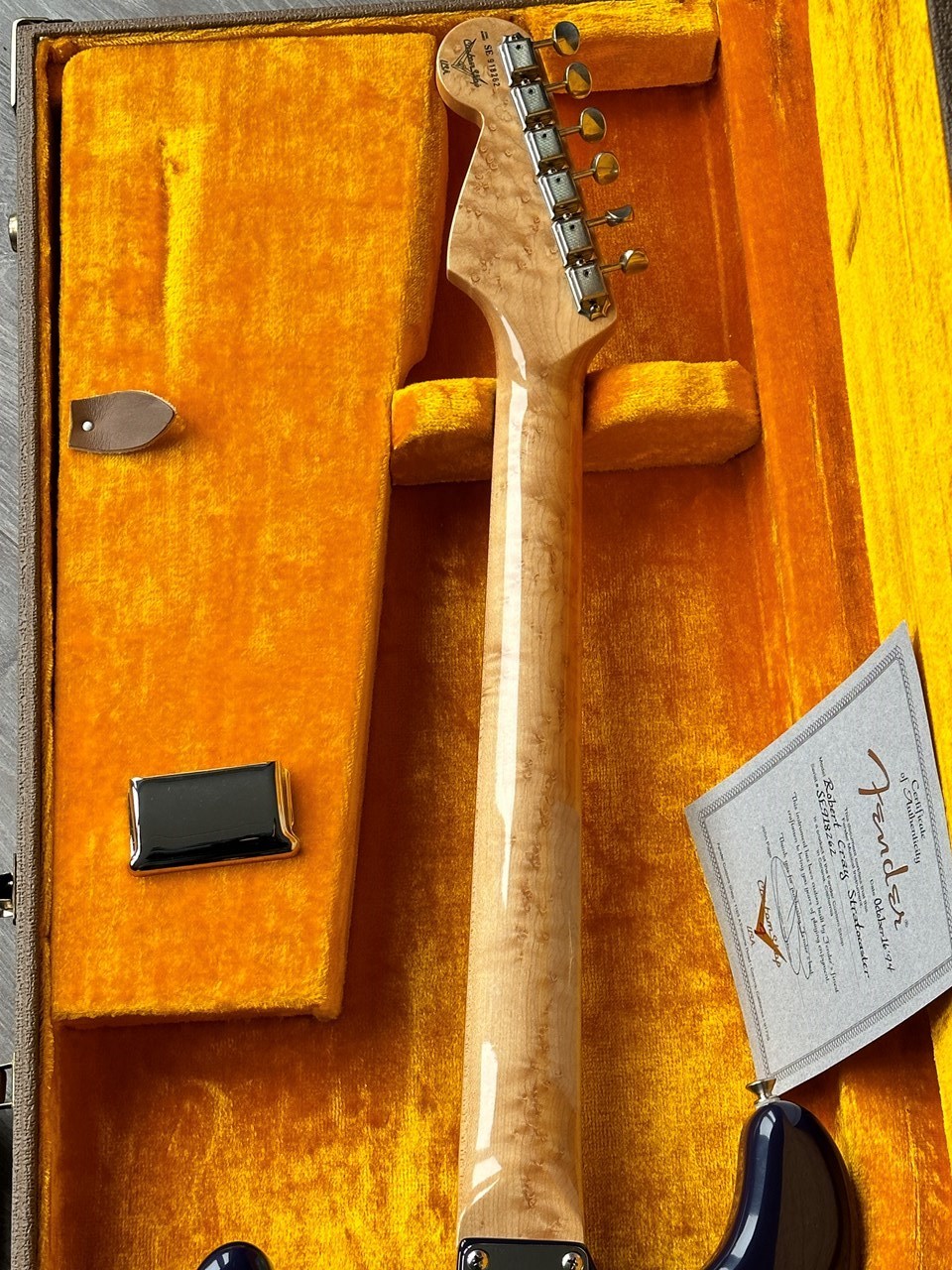 1994 Fender Custom Shop Robert Cray Violet Birdseye Neck - Thumbnail 6