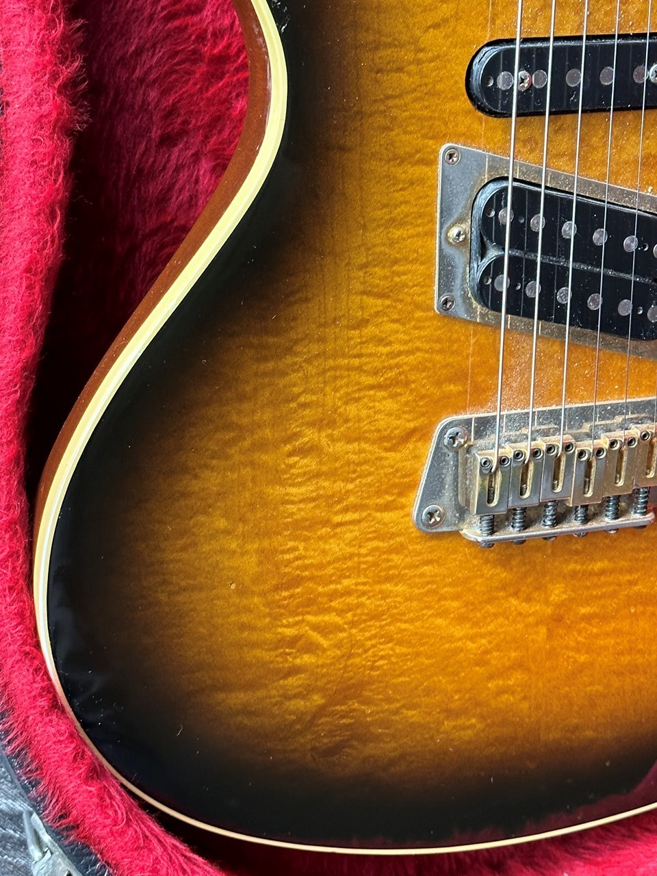 1993 Gibson Nighthawk Special SP3 Flamed Maple Tobacco - Thumbnail 6