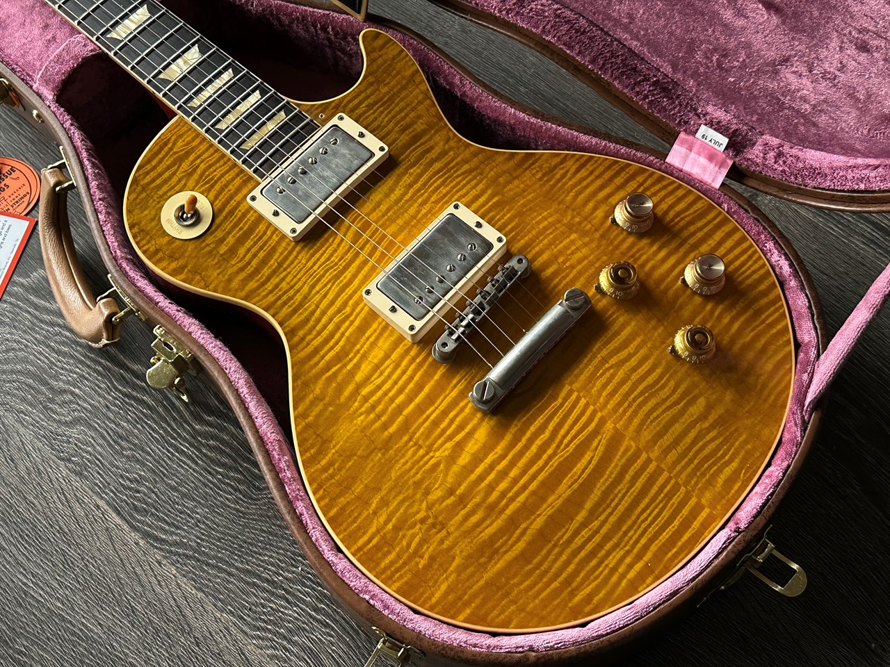 Gibson Les Paul Standard 1959 60th Anniversary Lemon VOS Custom Shop - Thumbnail 2