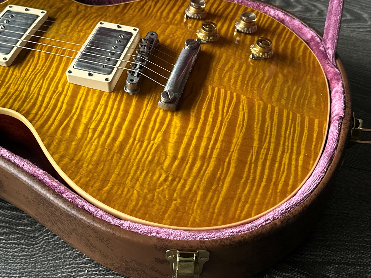 Gibson Les Paul Standard 1959 60th Anniversary Lemon VOS Custom Shop - Thumbnail 6