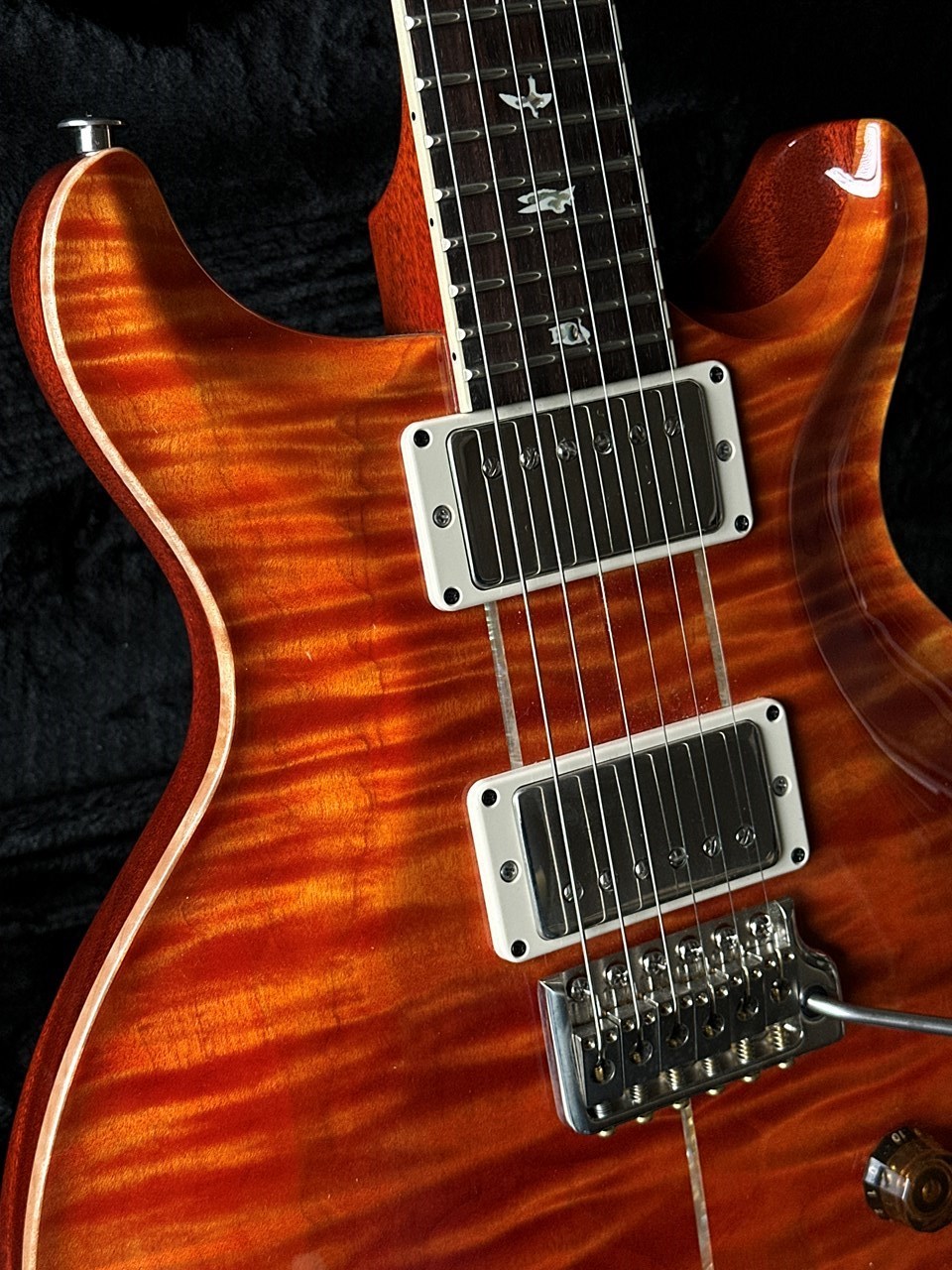 PRS Paul Reed Smith Santana Retro Santana Orange Quilt top - Thumbnail 5