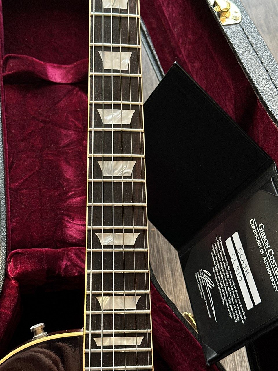 Gibson Les Paul Standard Slash Custom Shop Tobacco with Piezo Acoustic Tones - Thumbnail 6