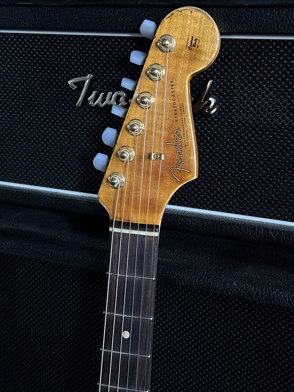 Fender Stratocaster Custom Shop MBD Black1 Super Heavy Relic - Thumbnail 3
