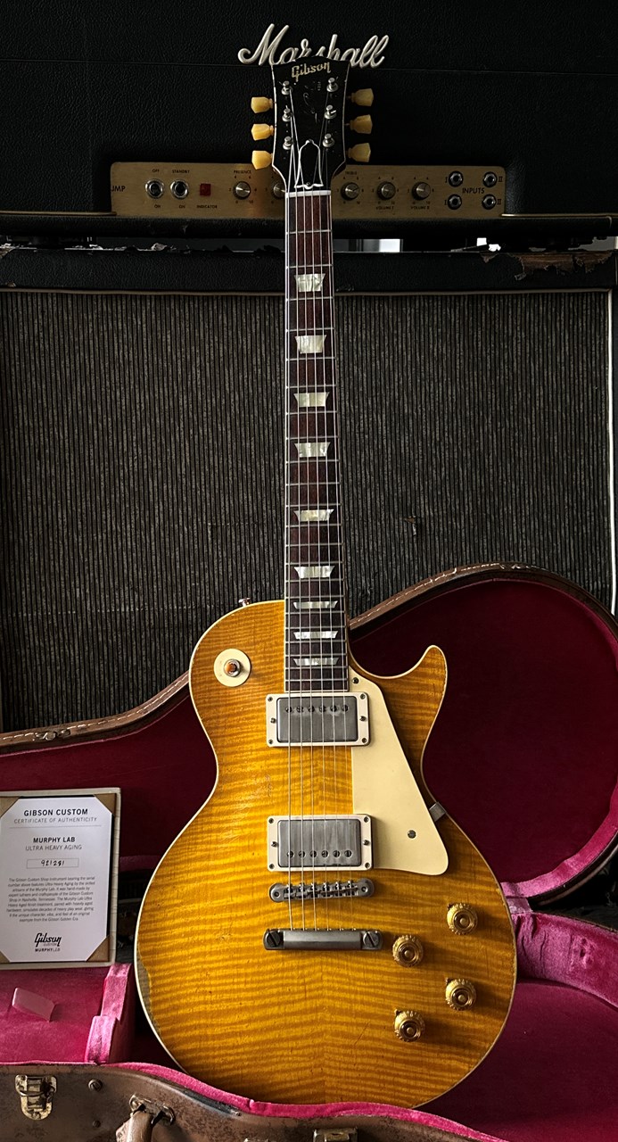 Gibson Les Paul Standard 1959 Custom Shop Murphy Lab Ultra Heavy Aging Lemon - Thumbnail 3