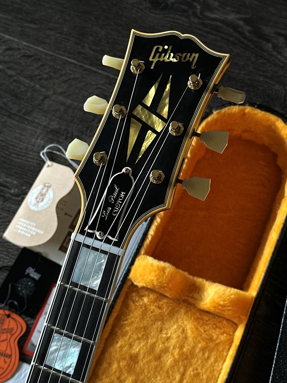 2025 Gibson Les Paul Custom 1954 Historic Reissue VOS 3,7kg Lightweight - Thumbnail 3