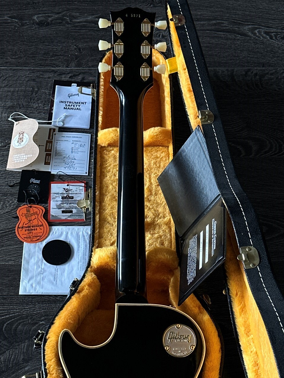 2025 Gibson Les Paul Custom 1954 Historic Reissue VOS 3,7kg Lightweight - Thumbnail 6