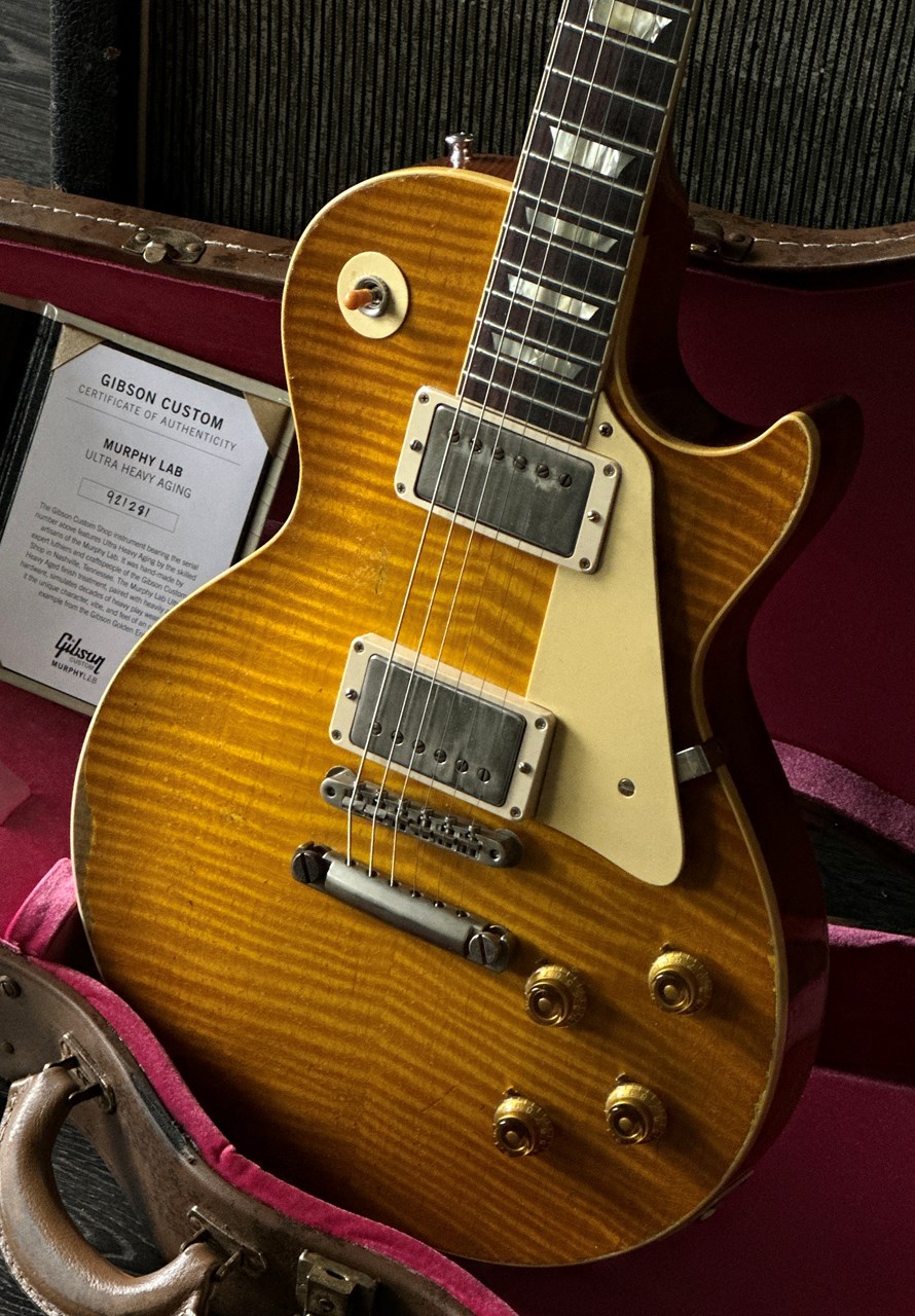 Gibson Les Paul Standard 1959 Custom Shop Murphy Lab Ultra Heavy Aging Lemon - Thumbnail 5