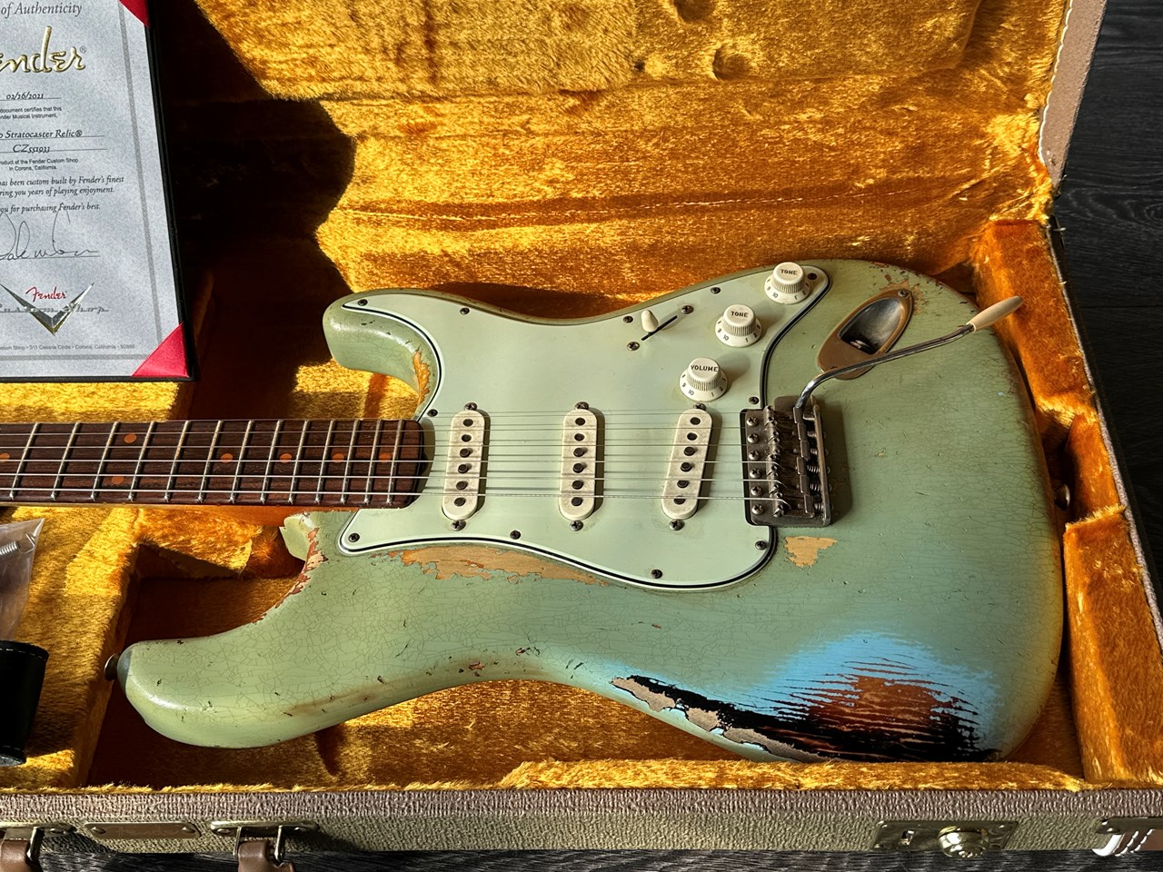 Fender Stratocaster 1960 Dale Wilson Masterbuilt Heavy Relic Custom Shop - Thumbnail 6