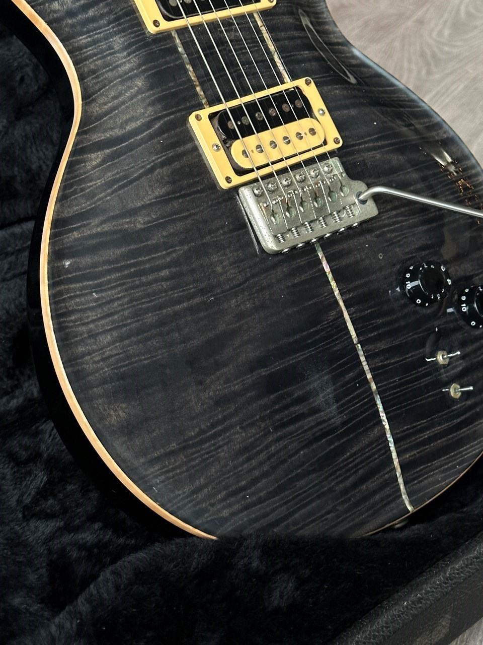 1996 PRS Paul Reed Smith Santana 1 Trans Grey - Thumbnail 5