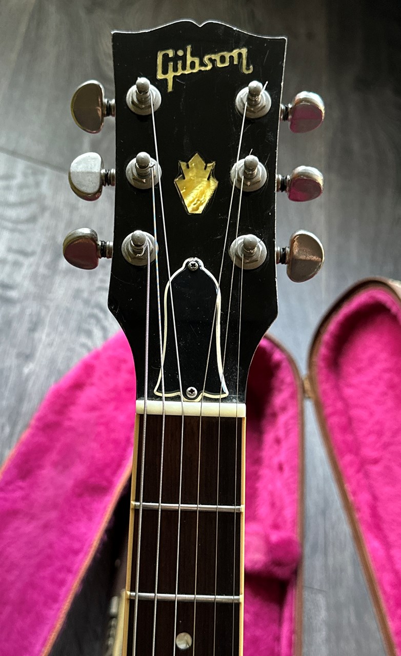 1990 Gibson ES-335 Dot Reissue Natural Flamed Maple Early Reissue OHSC - Thumbnail 6