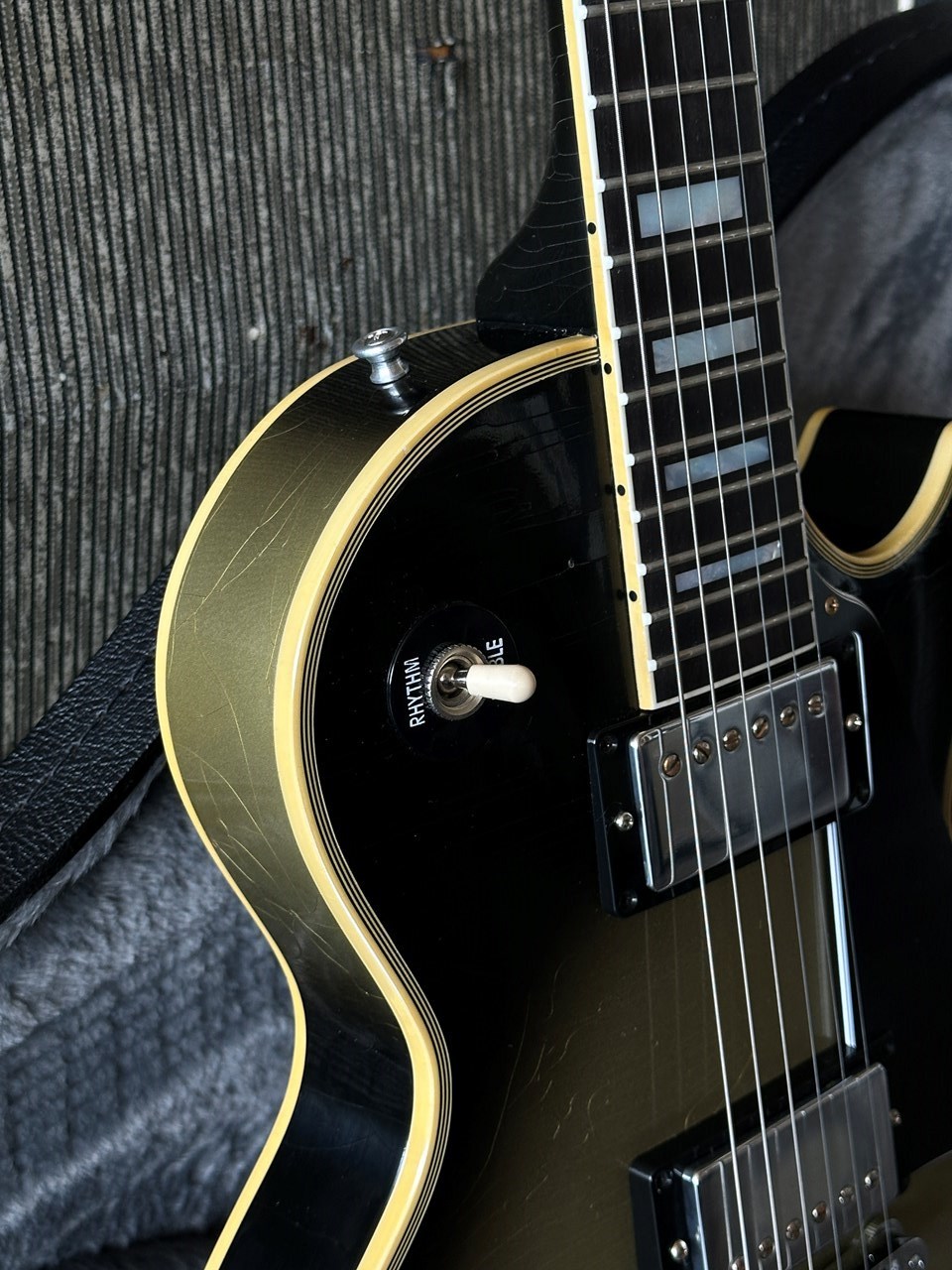 Gibson Custom Shop Les Paul Custom Silverburst Murphy Lab M2M Light Aging - Thumbnail 4