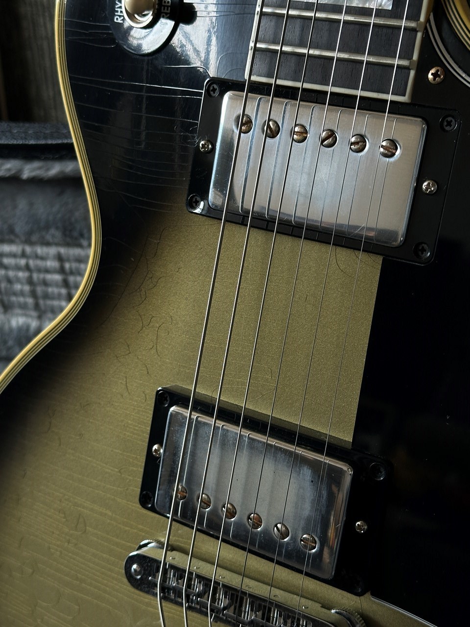 Gibson Custom Shop Les Paul Custom Silverburst Murphy Lab M2M Light Aging - Thumbnail 2